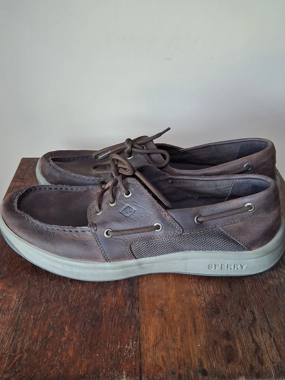 Sperry Men’s Top-Sider Convoy Brown Loafers; Size 13